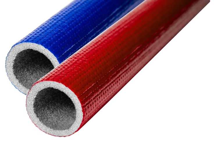 Трубка теплоизоляционная K-FLEX PE COMPACT 4х28 мм, вспененный полиэтилен, красная, 10 м