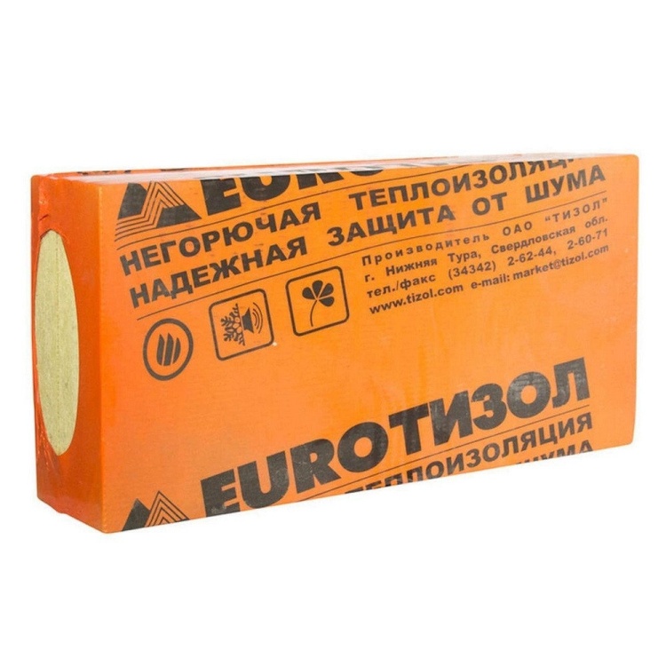 Утеплитель Тизол Евро-Универсал 130 1000х600х150 мм, 2 шт/уп, 1,2 м²