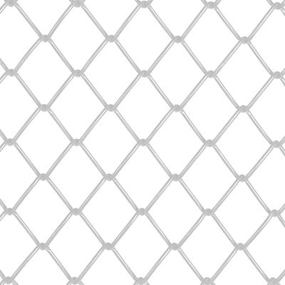 Сетка рабица в полимерном покрытии для забора 50х50 мм, высота 1,5 м, белая, ТУ
