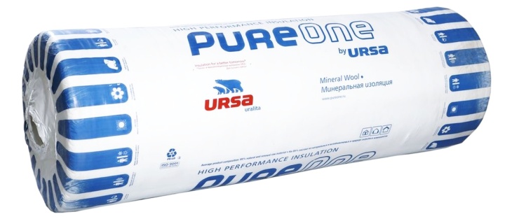 Утеплитель Ursa PUREONE 37 RN 10000х1200х100