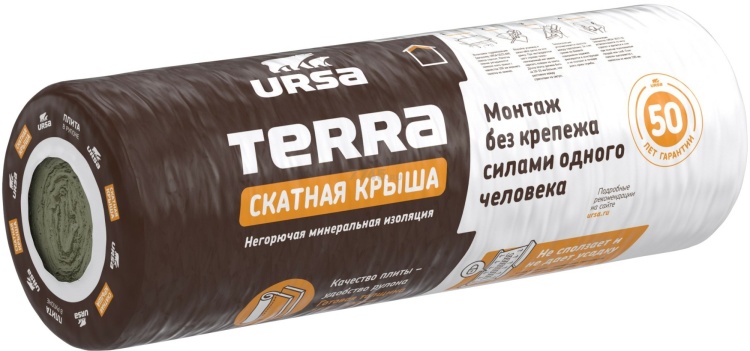 Утеплитель Ursa Terra 35 QN 3900х1200х150 мм