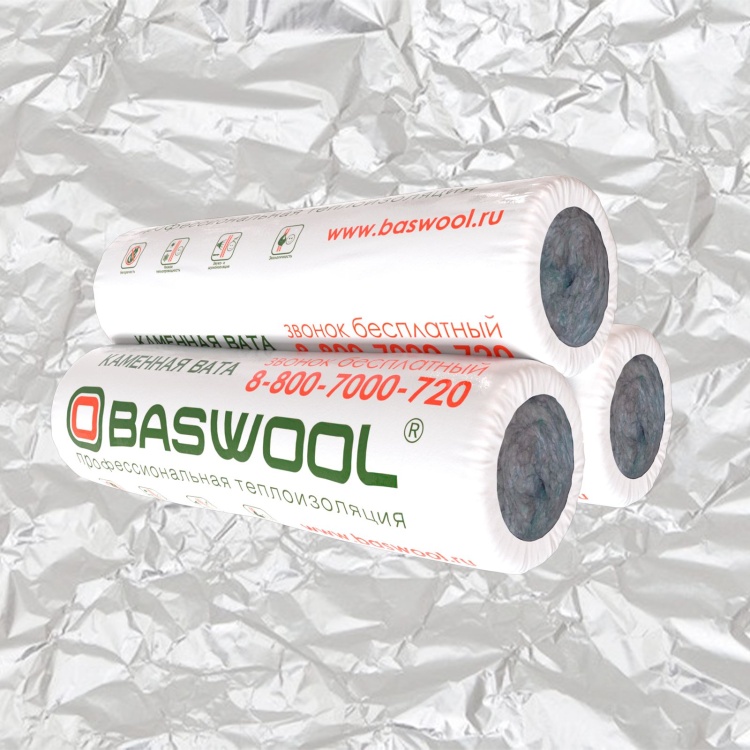Мат прошивной BASWOOL  МП (МС)-60 ГОСТ 21880-2022 2000х1200х60 мм