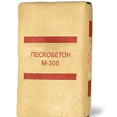 Пескобетон М-300  (25кг/56 шт)