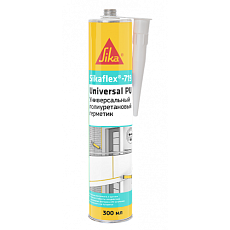 Герметик полиуретановый Sikaflex-719 ПУ Universal Черный (300 мл)