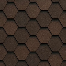 ТЕХНОНИКОЛЬ Гибкая черепица, Оптима, Соната Коричневый 3м2/уп