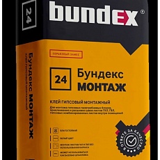 Бундекс Клей для ГКЛ "Бундекс Монтаж", 20 кг , 20 кг/64шт